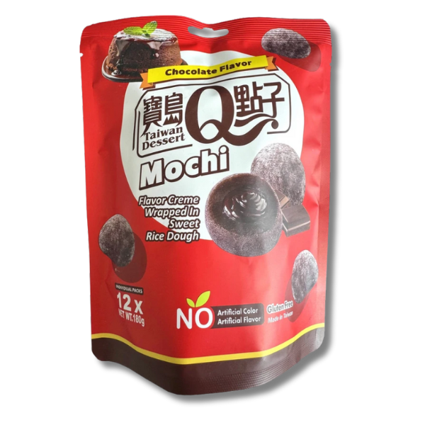 TAIWAN DESSERT Q Mochi Schokoladengeschmack 180 g