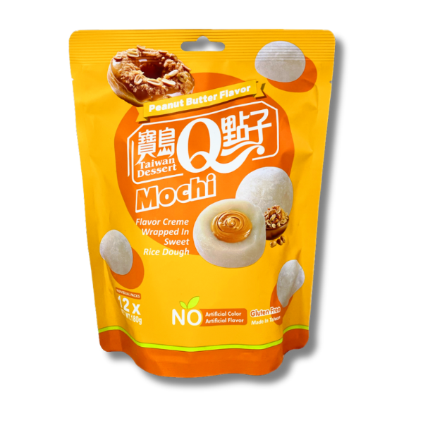 TAIWAN DESSERT Q Mochi Erdnussbuttergeschmack 180 g