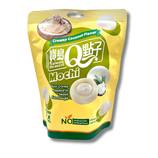 TAIWAN DESSERT Q Mochi Cremiger Kokosgeschmack 180 g