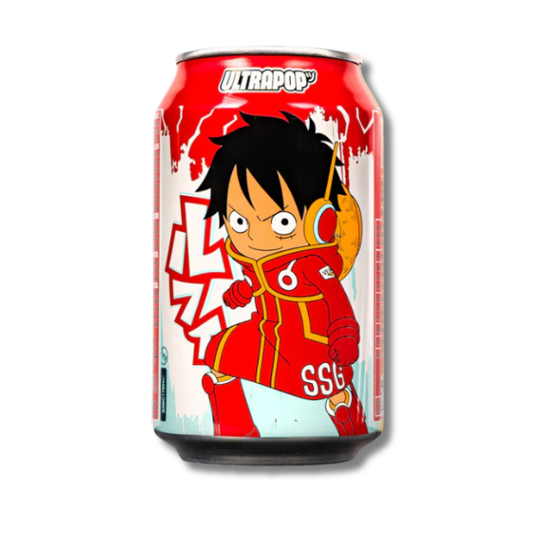 ULTRAPOP One Piece Sparkling Soda Lemon-Strawberry 330ml