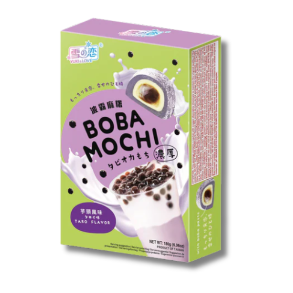 Y&L Boba-Mochi Kleine Kuchen mit Tarogeschmack 180 g