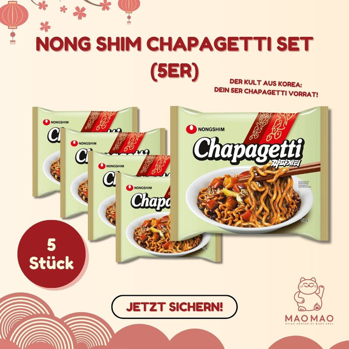 Nong Shim Chapagetti Set (5er)