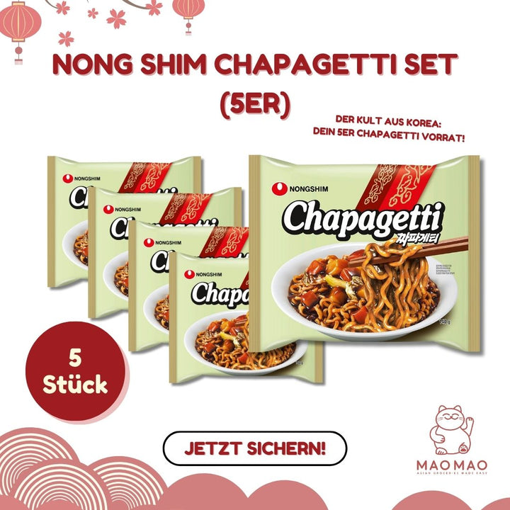 Nong Shim Chapagetti Set (5er)