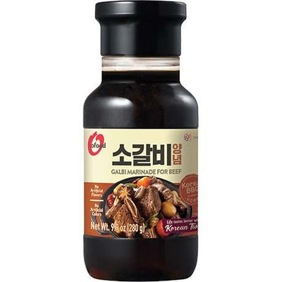 O'FOOD Korean BBQ Galbi für Rindfleisch 280g