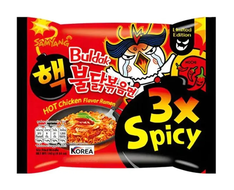 SAMYANG Instant Nudeln Hot Chicken 3X Scharf 140g
