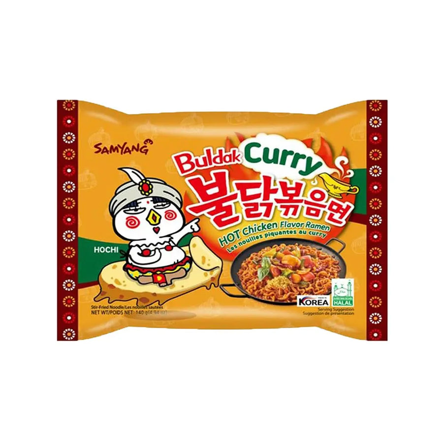SAMYANG Instant Nudeln Hot Chicken Curry 140g Samyang