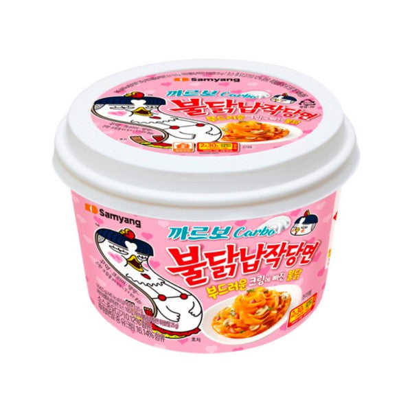 SAMYANG Hot Chicken Breite Glasnudeln Carbonara 164,5g