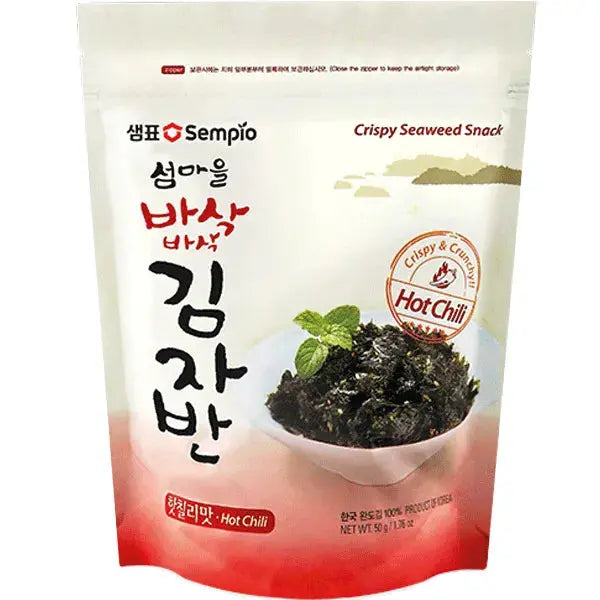 SEMPIO Gim Jaban Seetang Snack Hot Chili 50g Sempio