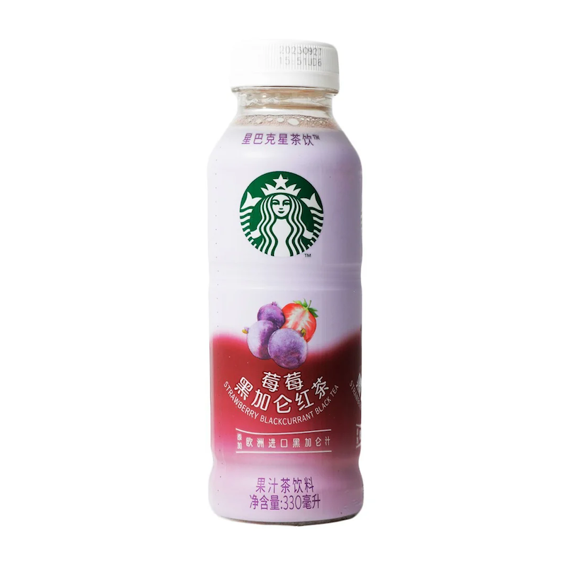 STARBUCKS Strawberry Blackcurrant Schwarztee 330ml (EINWEG)