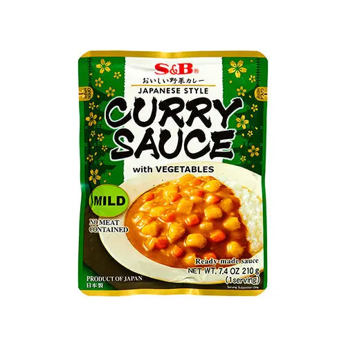 S&B Curry mit Gemüse (mild) 210g S&B