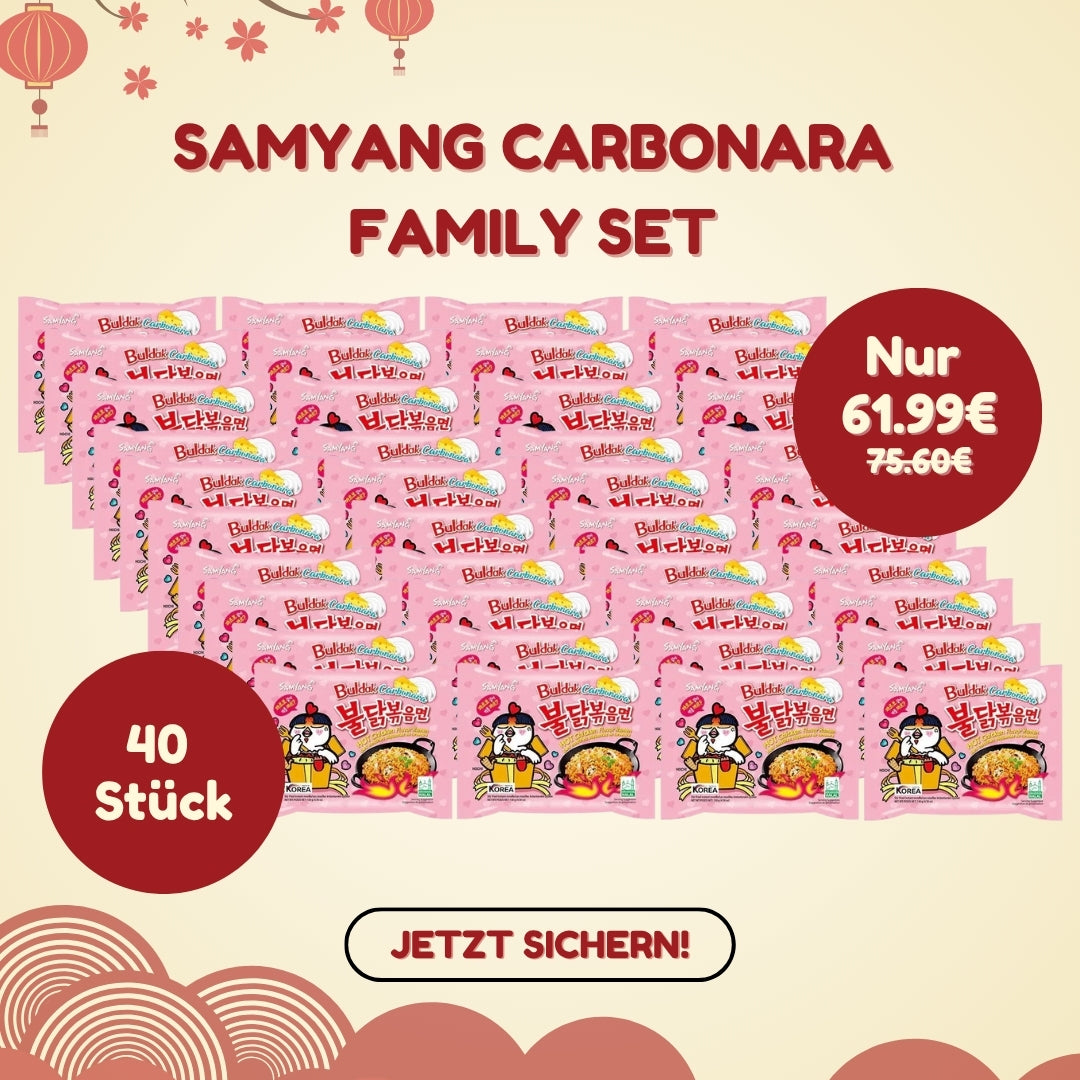 Samyang Carbonara  Family Set (40er)