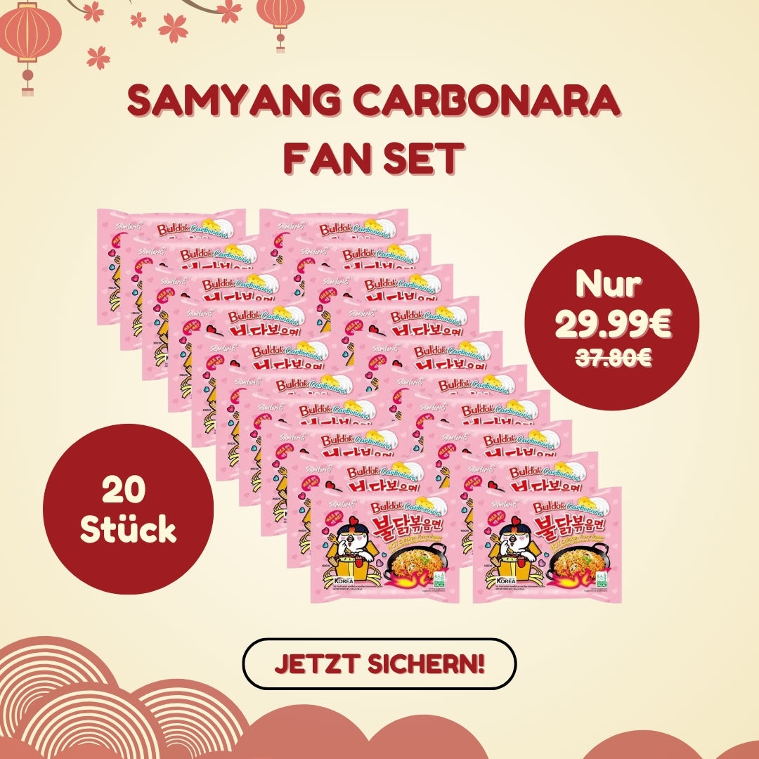 Samyang Carbonara  Fan Set (20er)