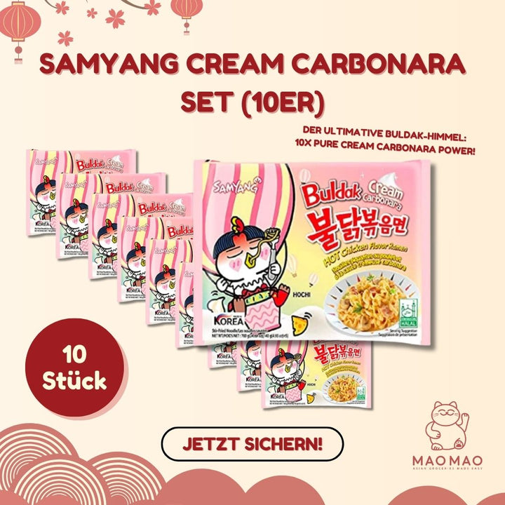 Samyang Cream Carbonara Set (10er)