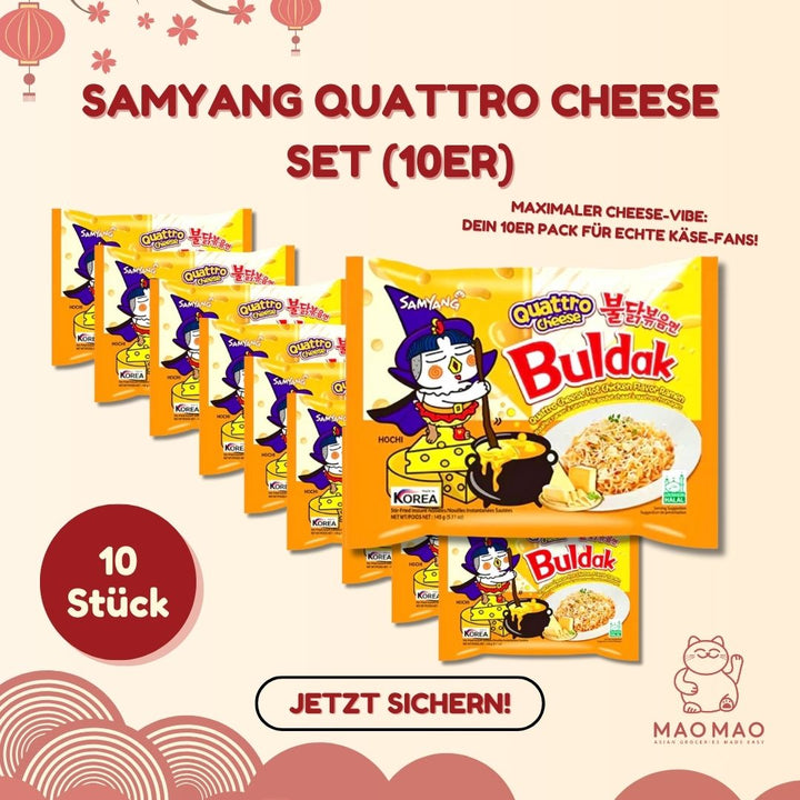 Samyang Quattro Cheese Set (10er)