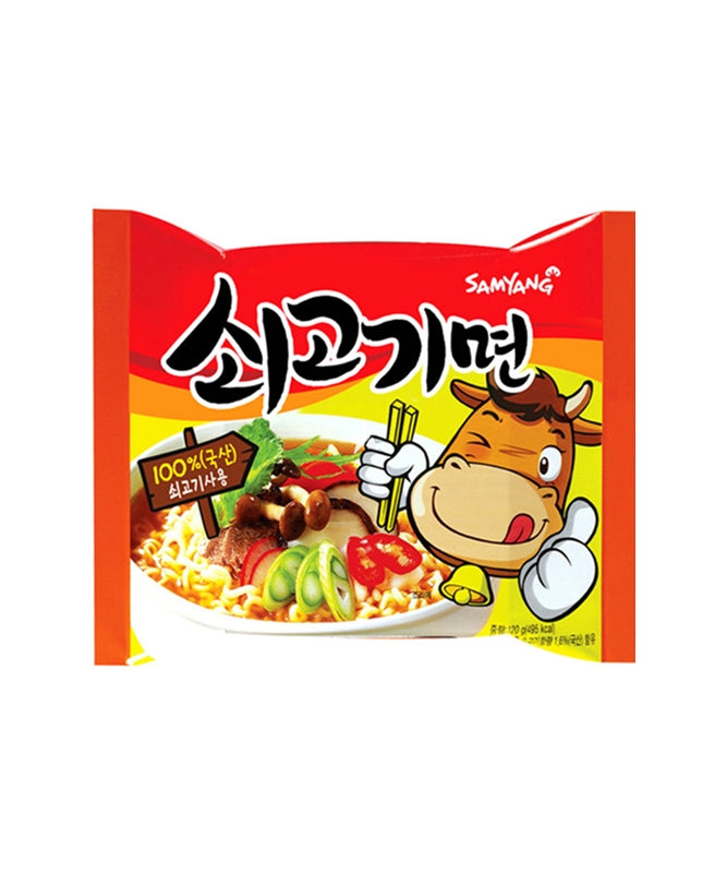 SAMYANG Instant Noodles Sogoki Myun Beef 120g 