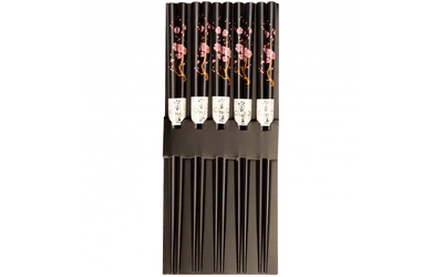 Black chopsticks 5 pairs