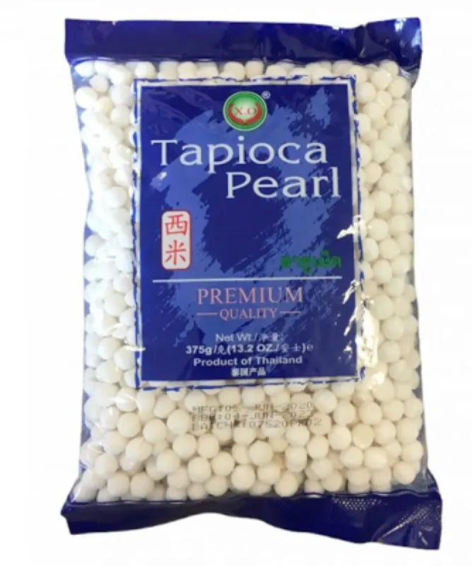 XO tapioca pearls white large 375g