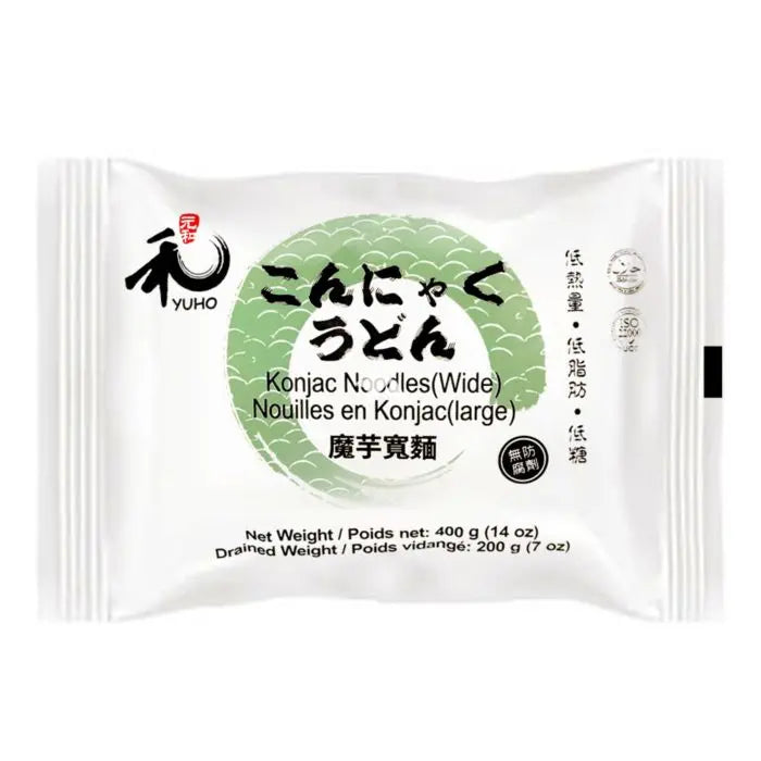 YUHO Konjac-Nudeln Fettuccine-Form, 190g Andere