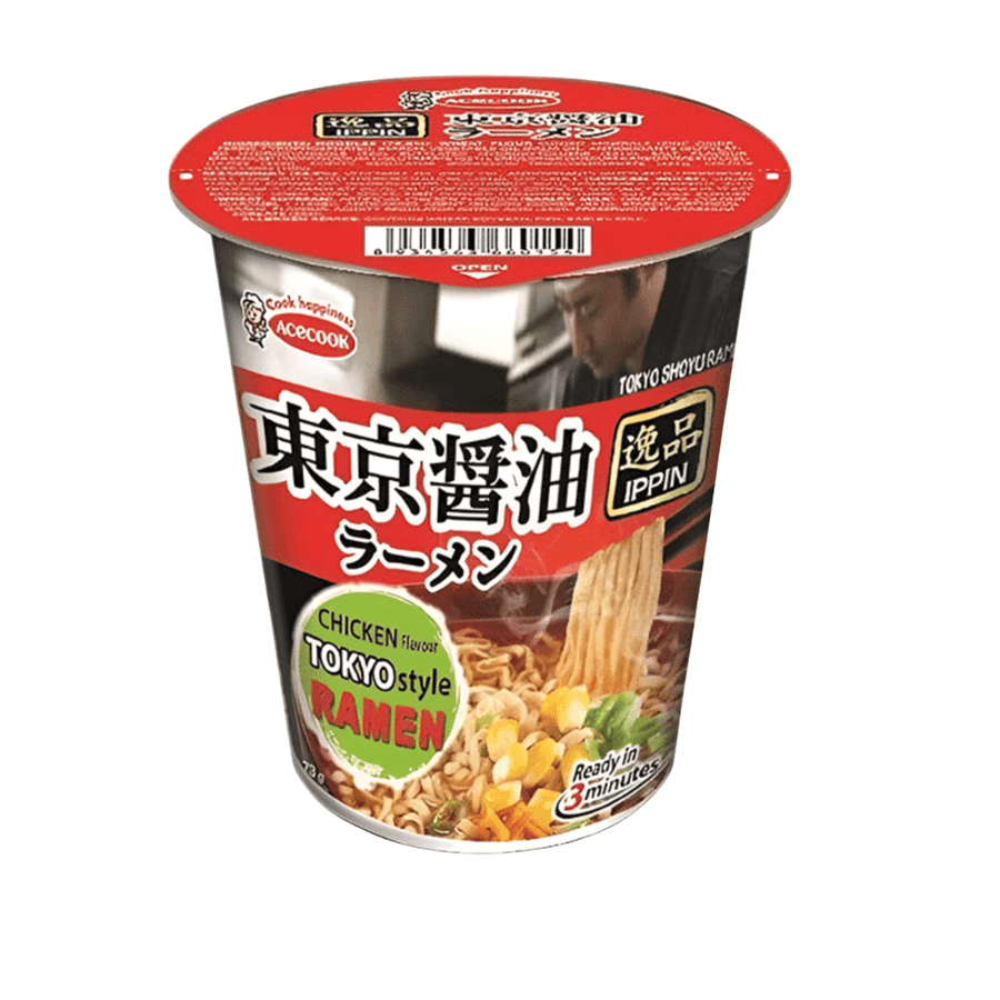 ACECOOK Ippin Instantnudeln im Becher Sojasauce - Geschmack 73g - MAOMAO