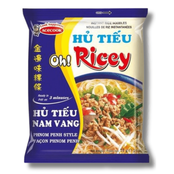 ACECOOK OH!RICEY Rice Noodles Phnom Penh 71g