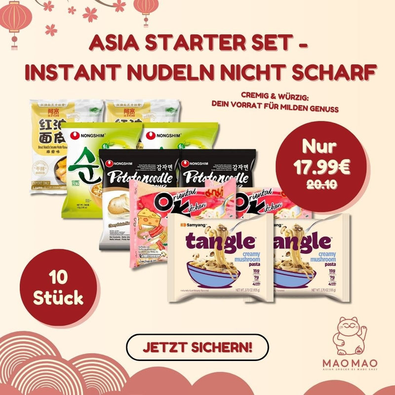Asia Starter Set - Instant Noodles Not Spicy