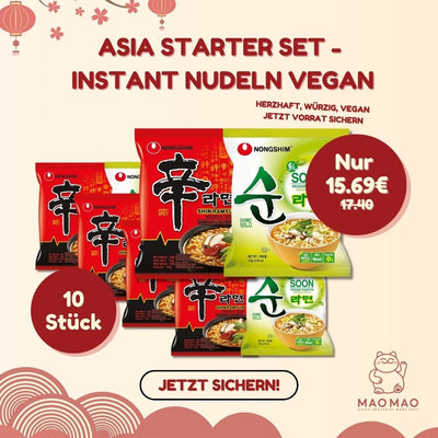 Asia Starter Set - Instant Noodles Vegan