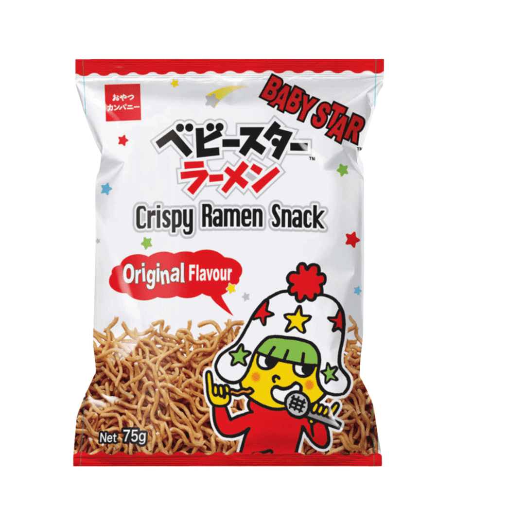 BABY STAR Dünne Ramen Snack Original 75g - MAOMAO