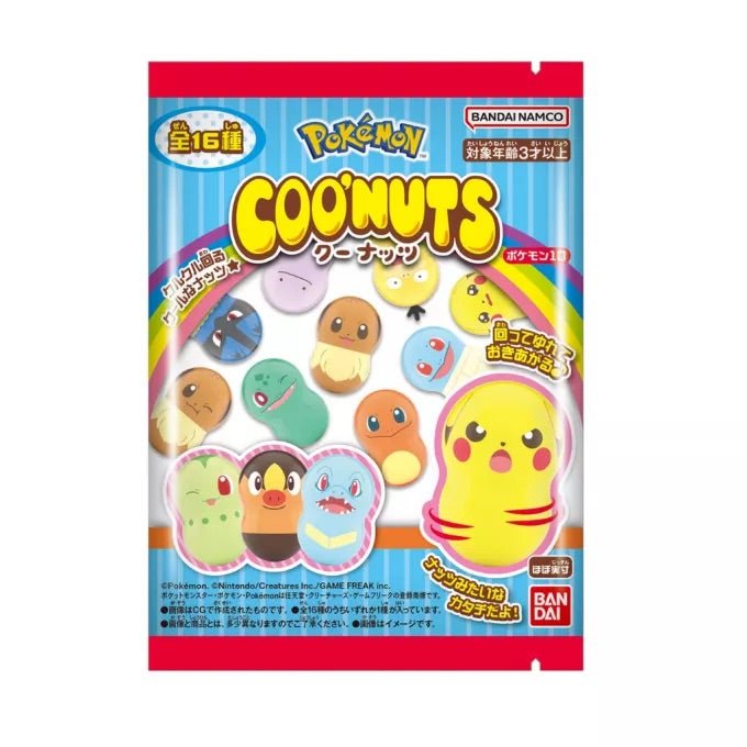 BANDAI Pokémon Bonbons mit Kreisel 31g - MAOMAO