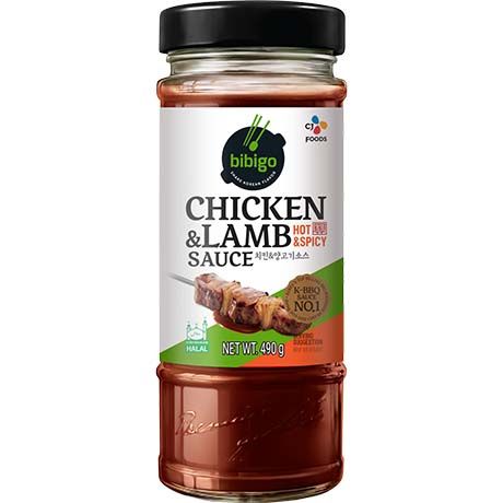 BIBIGO Hähnchen & Lamm Sauce Scharf & Würzig 490g - MAOMAO