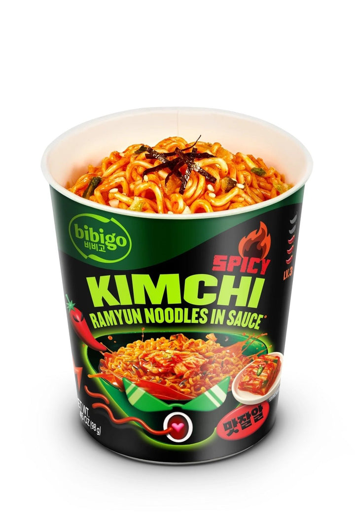BIBIGO Instant Nudelbecher Kimchi Geschmack 98g - MAOMAO