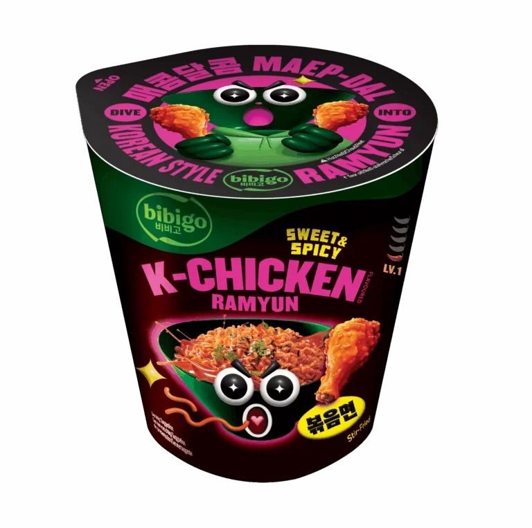 BIBIGO Instant Noodle Cup Sweet & Spicy K-Chicken 97.5g