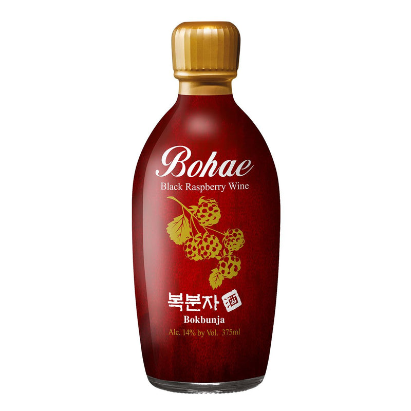 BOHAE Black Raspberry Wine (14% Alc.) 375ml