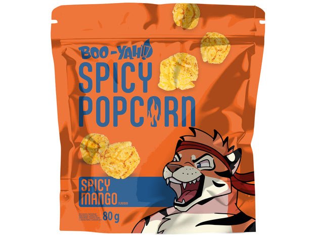 BOO - YAH Popcorn Spicy Mango 80g - MAOMAO