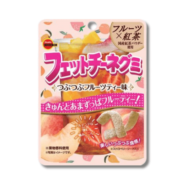 BOURBON Fettuccine Gummy Fruit Tea Flavor 47g