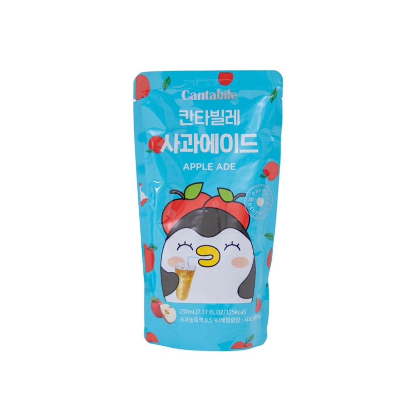 CANTABILE Ade 袋装饮料 苹果味 230毫升