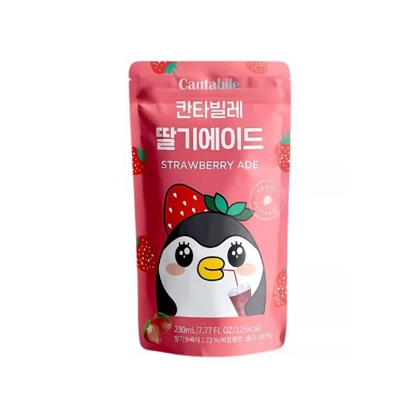 CANTABILE Ade Pouch Drinks Strawberry 230ml