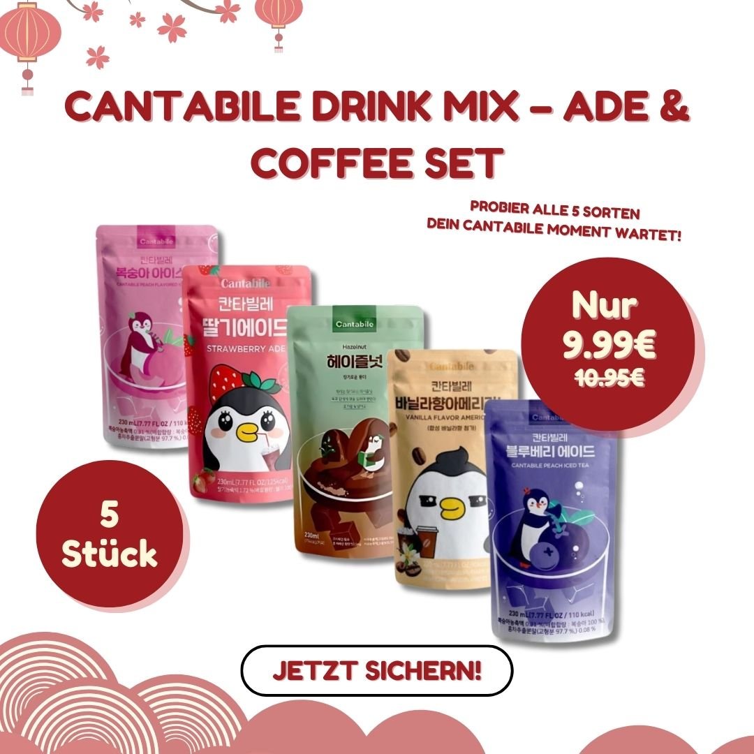 Cantabile Drink Mix – Ade & Coffee Set - MAOMAO