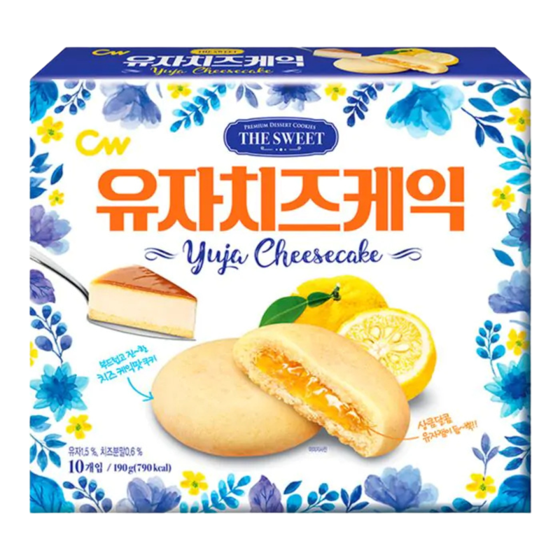 CHEONG WOO Yuzu Cheesecake Cookies 190g