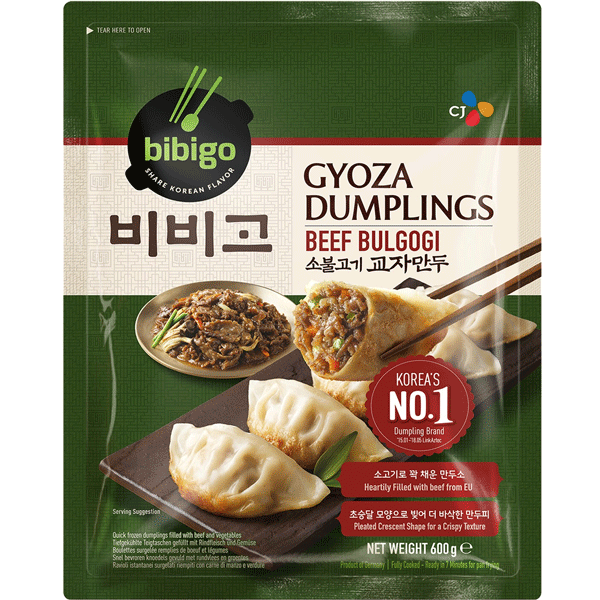 (KW) BIBIGO Gyoza Beef Bulgogi 600g