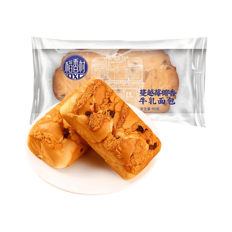 DAO XIANG CUN Cranberry - Kokos - Milchbrot 90g - MAOMAO