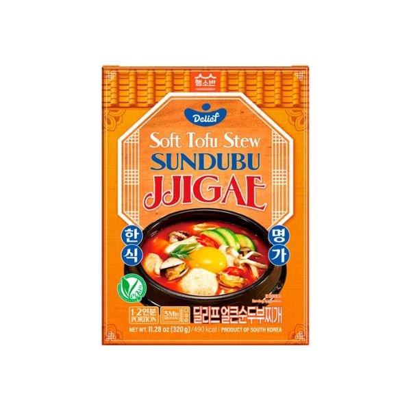 DELIEF Instant Sundubu Jjigae (koreanische Tofusuppe) 350g - MAOMAO