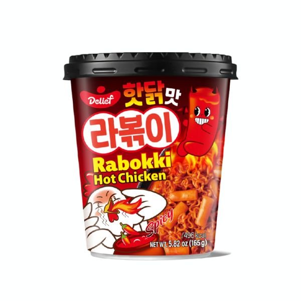 DELIEF Rapokki Hot Chicken 165g - MAOMAO