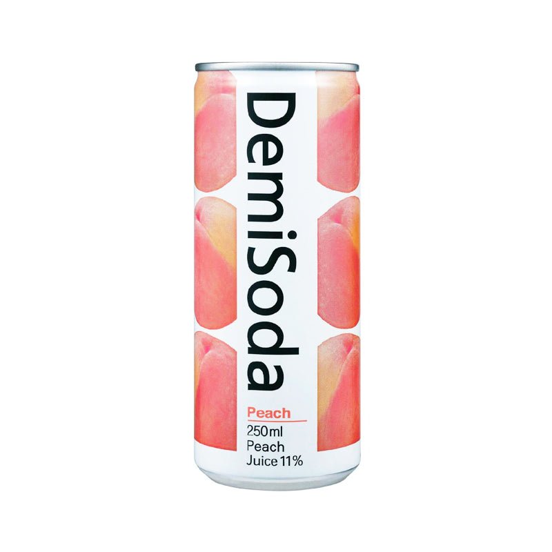 DEMISODA Peach 250ml (DISPOSABLE)