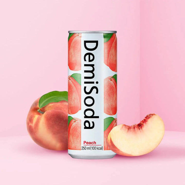 DemiSoda Pirsich 250ml (EINWEG) - MAOMAO