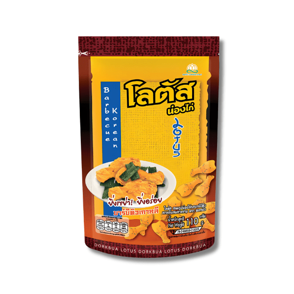 DORKBUA Drumstick Seaweed Snack & Korean BBQ Flavor 110g
