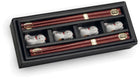 Essstäbchen Set Glückskatze (4 Paar Stäbchen & 4 Keramik) Bild 2