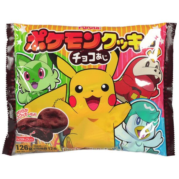 FURUTA Pokemon Schokoladenkekse 126g (12 Stück) - MAOMAO