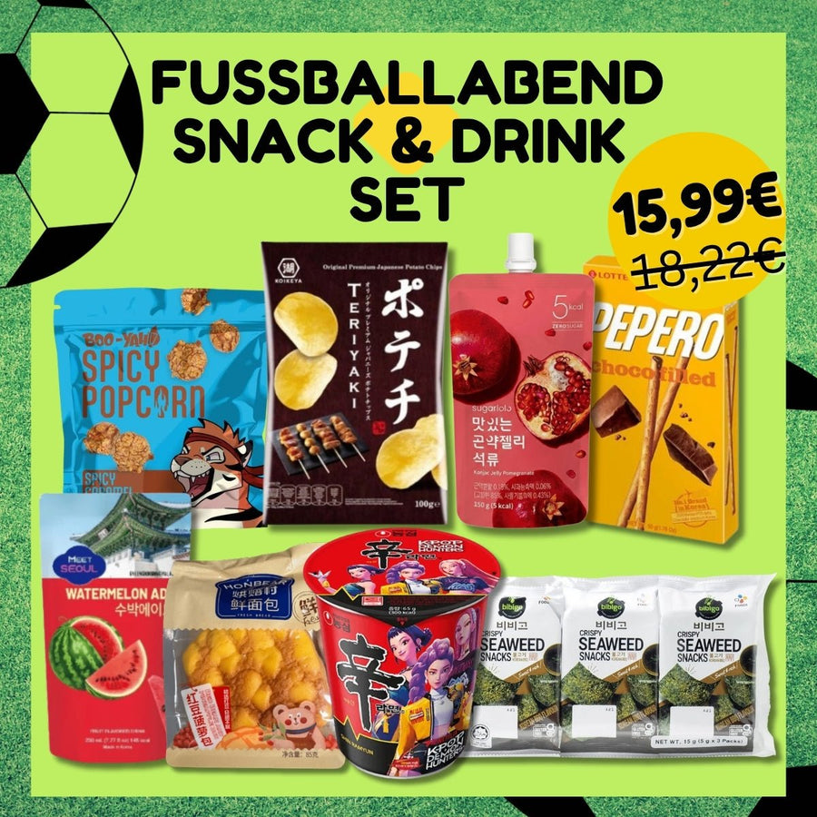 Fußballabend Snack & Drink Set - MAOMAO