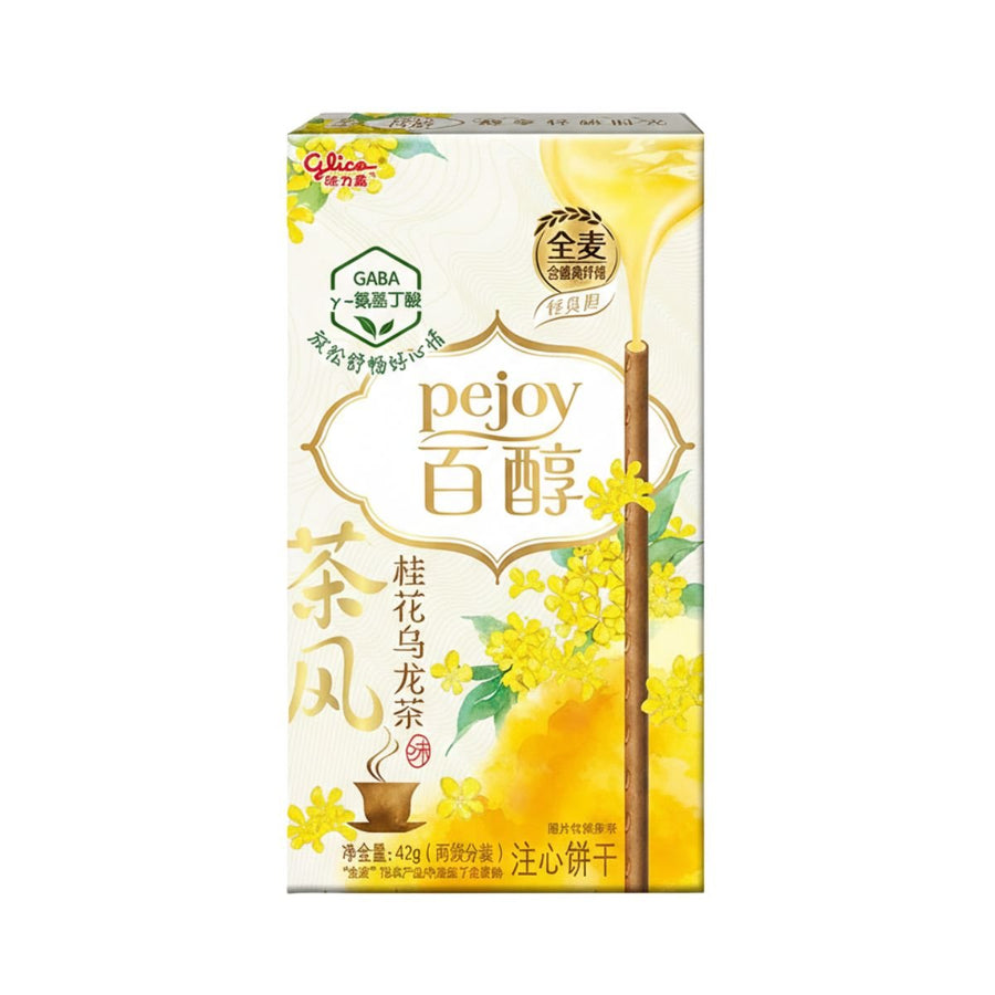 GLICO Pejoy Biscuit Sticks Osmanthus & Oolongtee 42g - MAOMAO