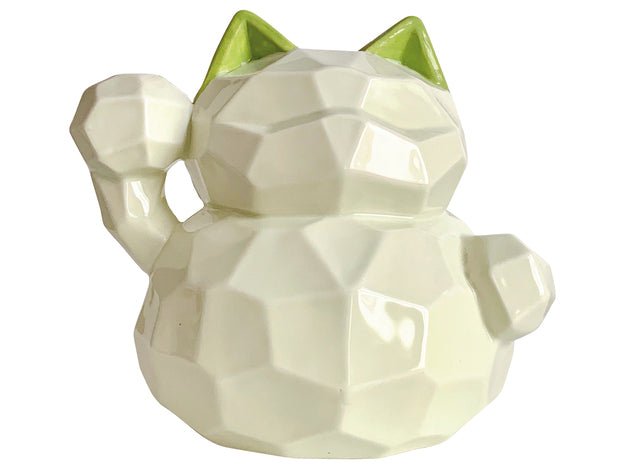 Glückskatze Sparbüchse Grün 18cm - MAOMAO